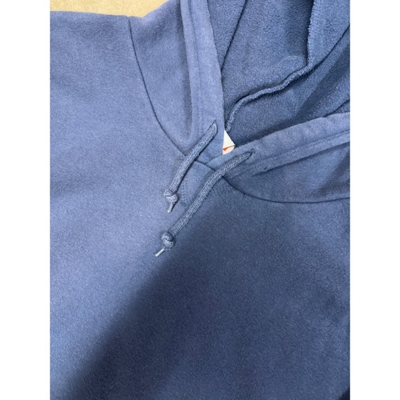 Nike Navy Blue Essential Swoosh Logo Hoodie‎ Men's XXLarge - Picture 4 of 5